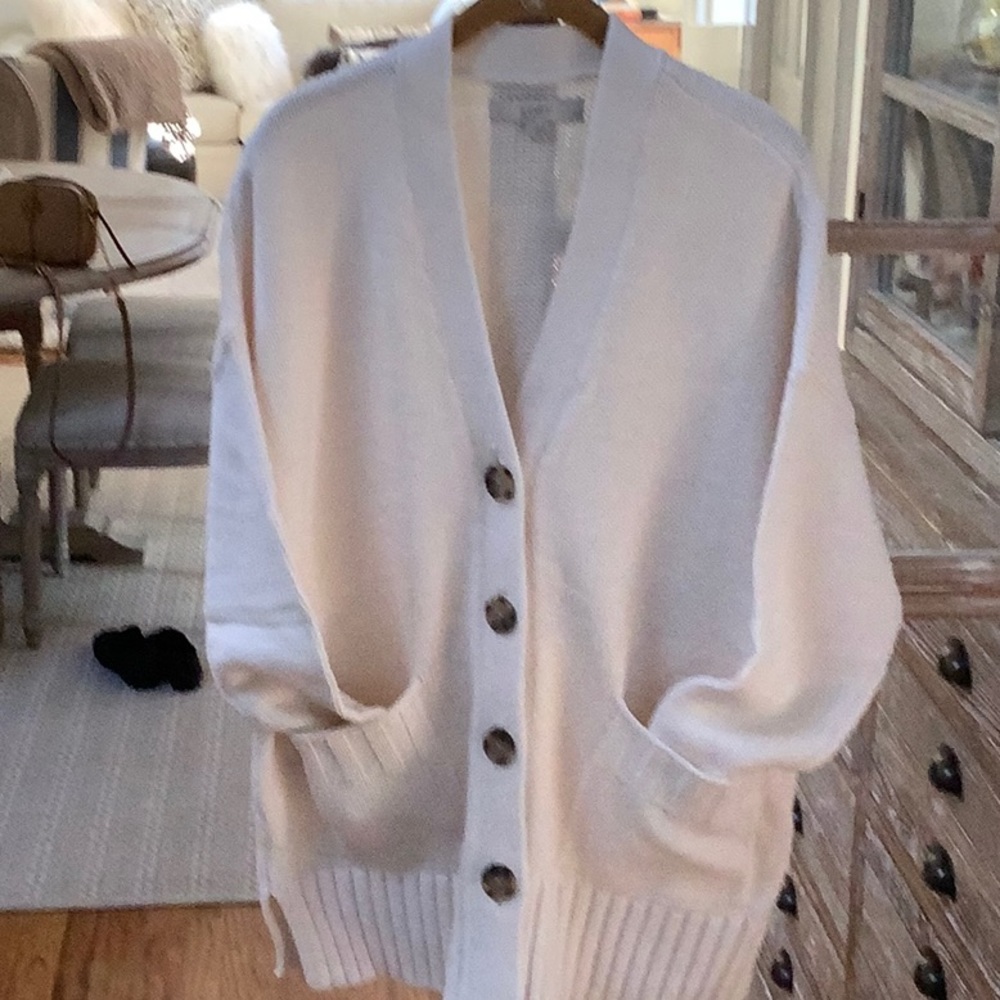 Loft cardigan sizeL worn once
